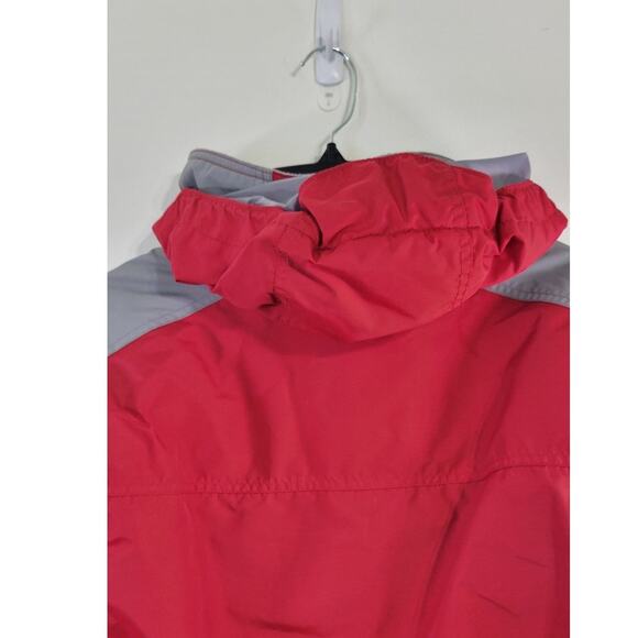 Columbia Coat Womens Size Medium Interchange Core Ski Winter Warm Heavy Red Coat - Picture 10 of 11